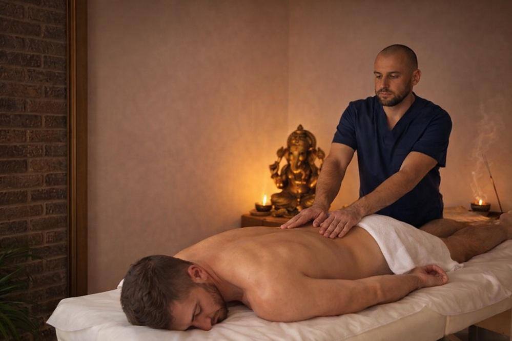 What mistakes do many men make before their first erotic massage?